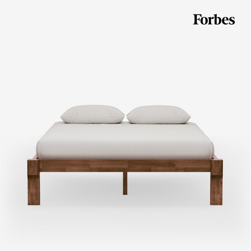 Kana Japanese Joinery Bed (Natural Walnut)
